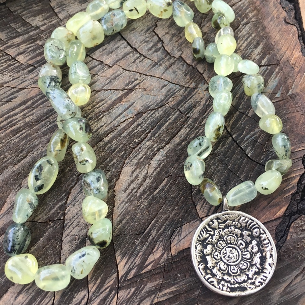 Asian charm necklace